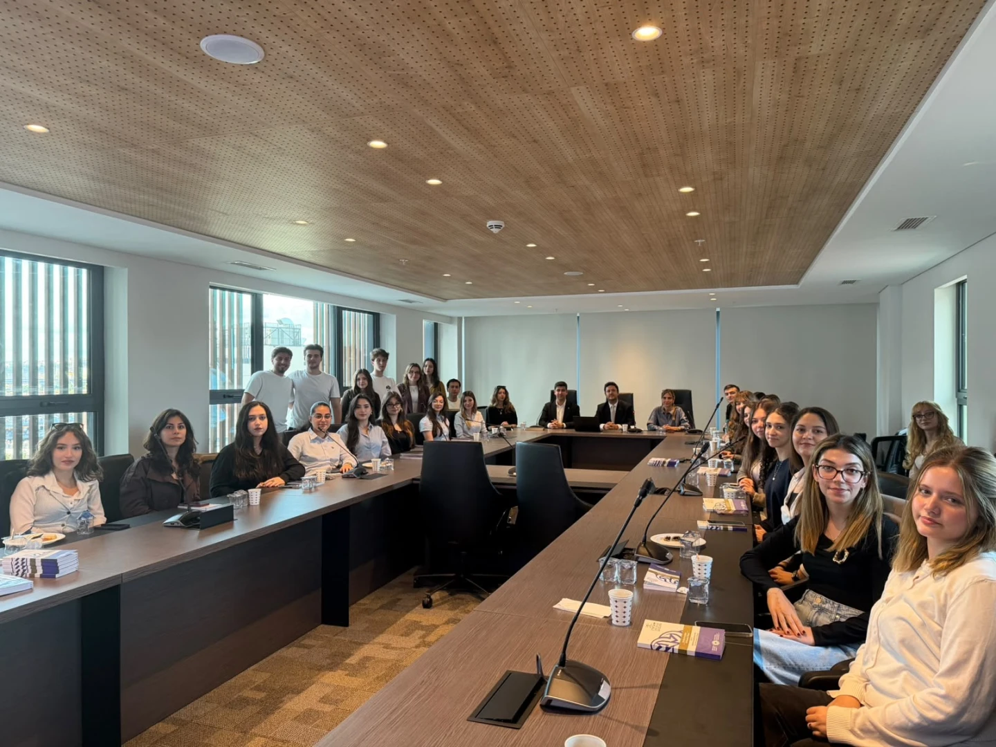 İstanbul Ticaret Üniversitesi Yapay Zekâ ve Hukuk Topluluğu'nun İTOTAM'ı Ziyareti