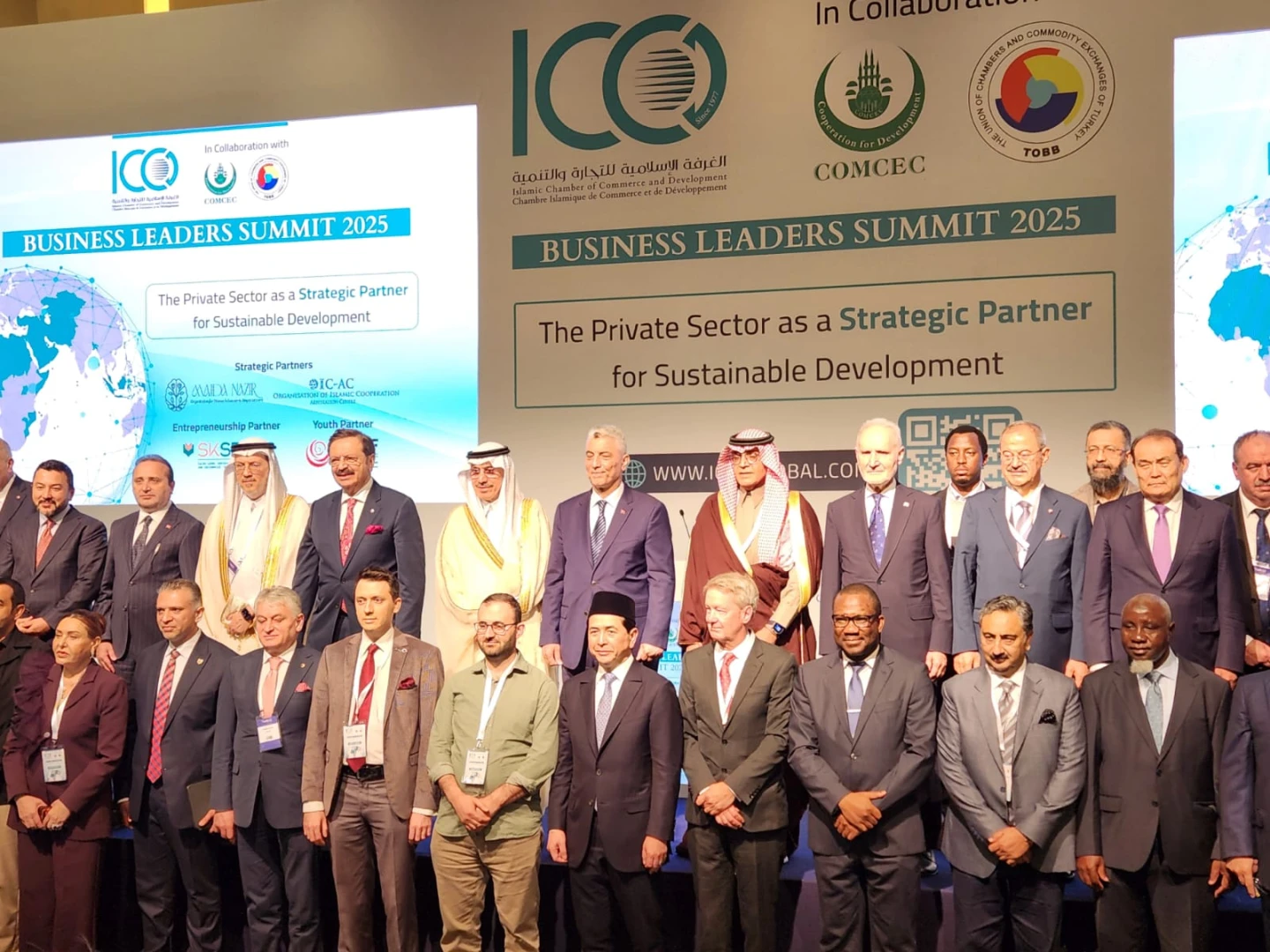 İTOTAM'ın 1. İslam İşbirliği Teşkilatı İş Liderleri Zirvesi'ne Katılımı