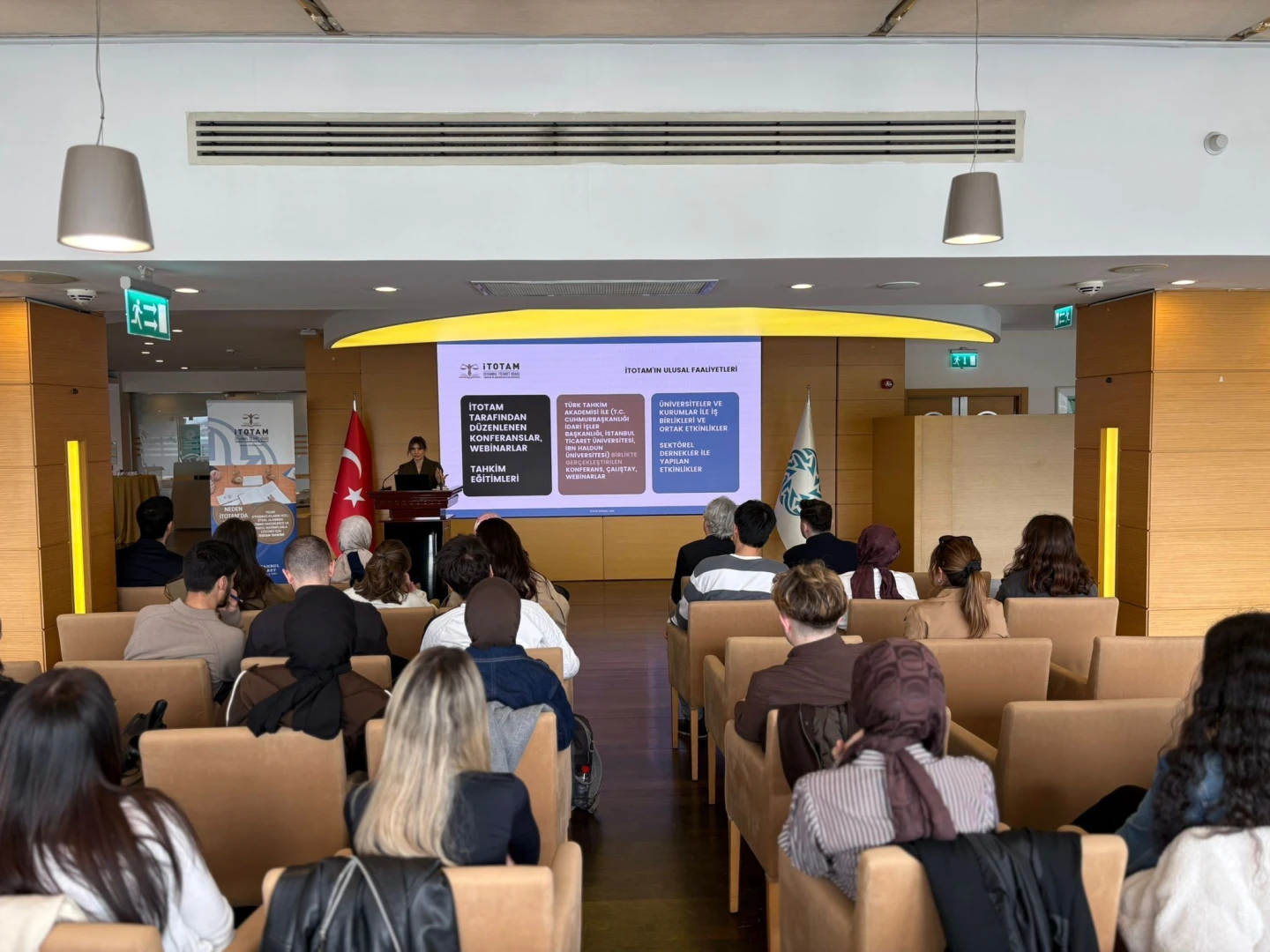 Hukukçular Derneği'nin İTOTAM'ı Ziyareti