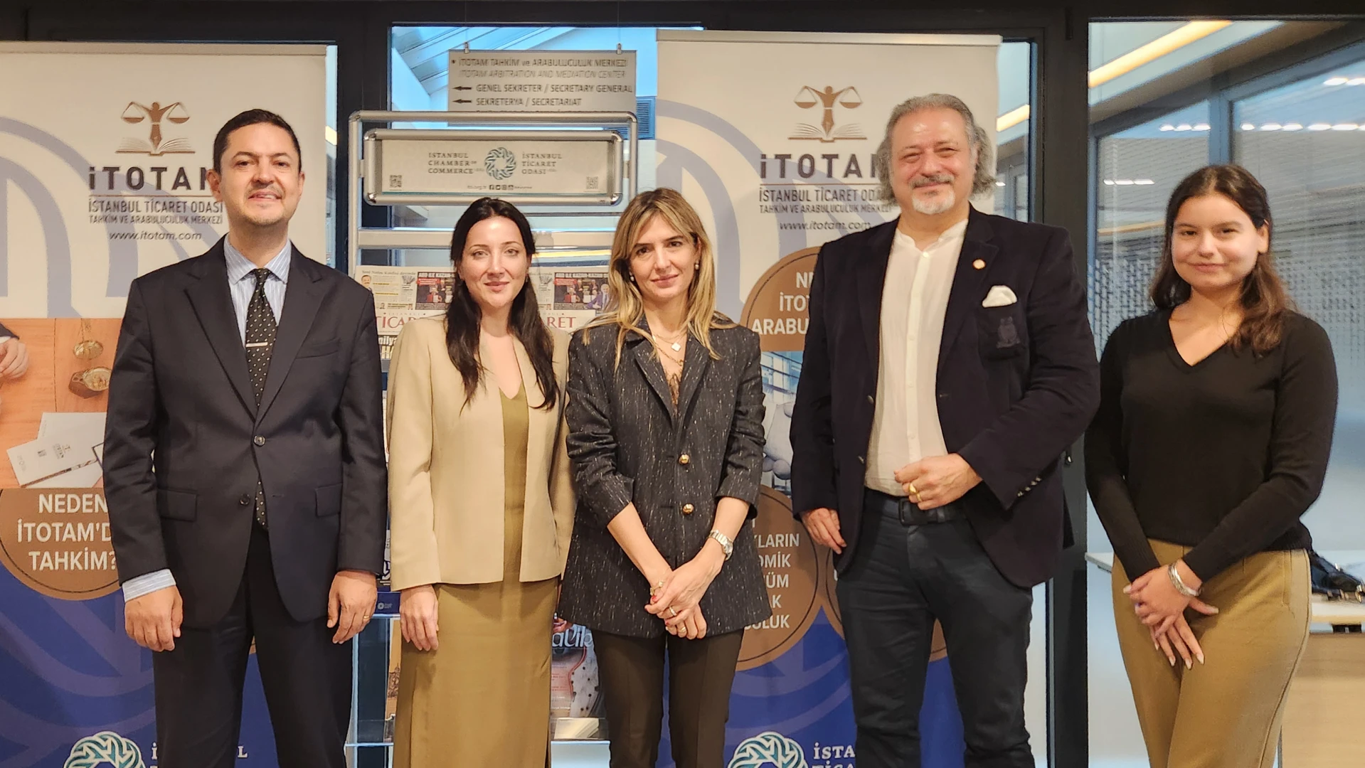 İstanbul Barosu Tahkim Merkezi'nin İTOTAM'ı Ziyareti